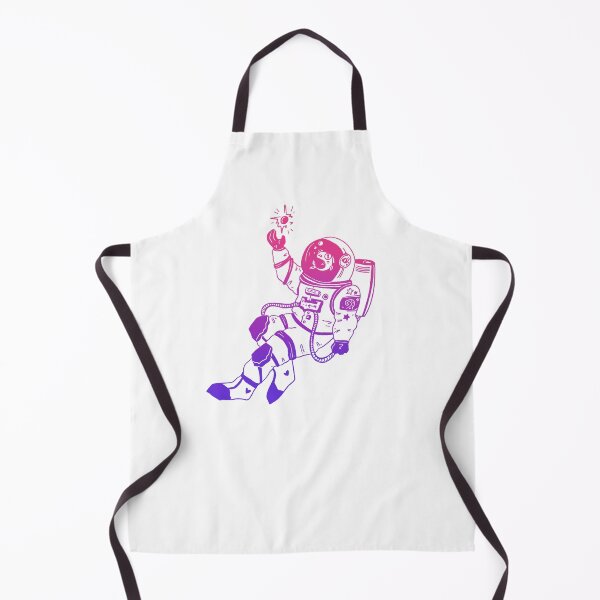 Item preview, Astronautical: fish in a spacesuit (light bi) designed and sold by TheDoodlemancer.