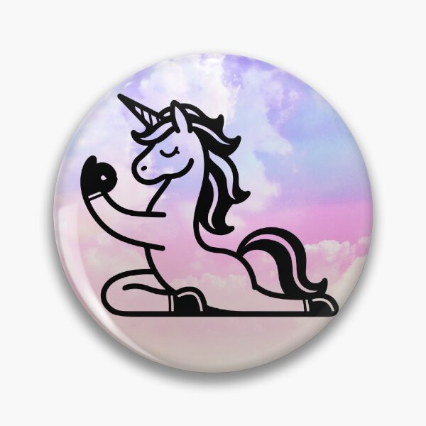 Item preview, Unicorn Doing Yoga designed and sold by theartfulaspie.
