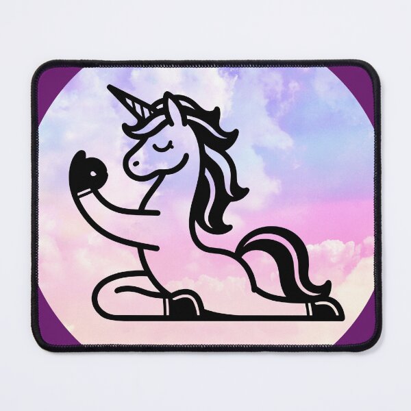 Item preview, Unicorn Doing Yoga designed and sold by theartfulaspie.