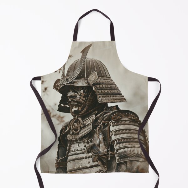 Item preview, Soulful Samurai: Detailed Portrait of a Warrior in Traditional Armor designed and sold by Mullet Monkey.