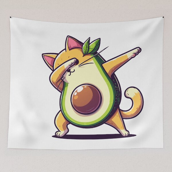 Item preview, Avocado Dabbing designed and sold by Designowner.