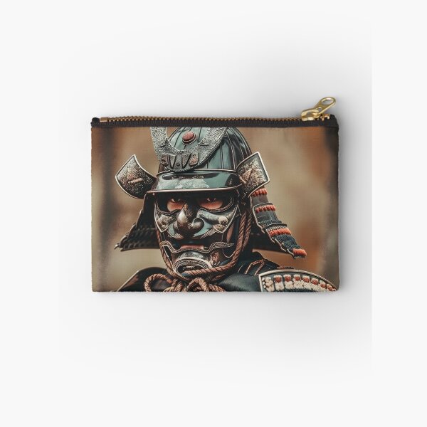 Item preview, Echoes of the Past: Detailed Portrait of a Samurai Warrior in Classic Armor designed and sold by Mullet Monkey.