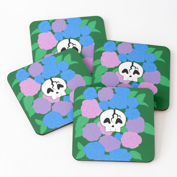 Item preview, Flowers and Skull designed and sold by BreadyArtDesign.