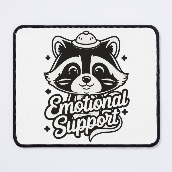 Item preview, Emotional Support Raccoon designed and sold by SharpPenguin.