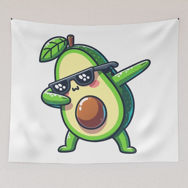 Item preview, Cool Dabbing Avocado designed and sold by Designowner.