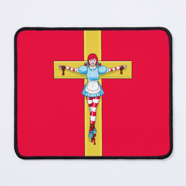 Item preview, Wendy Fast Food Queen Burger Crucify designed and sold by hellomalcolm.