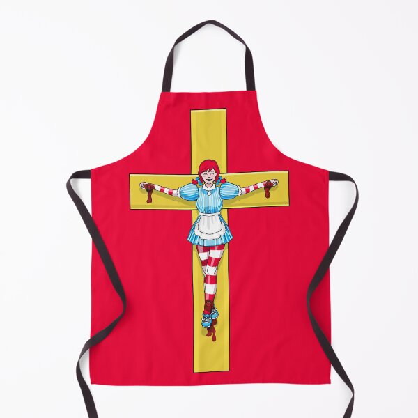 Item preview, Wendy Fast Food Queen Burger Crucify designed and sold by hellomalcolm.