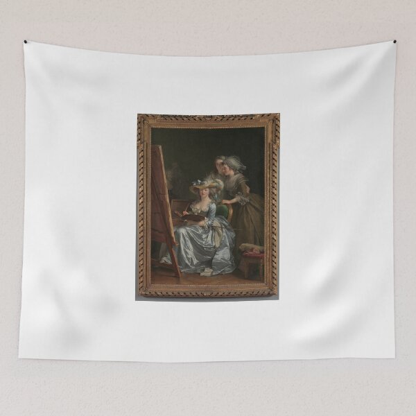 Item preview, Self-Portrait with Two Pupils, Marie Gabrielle Capet (1761–1818) and Marie Marguerite Carraux de Rosemond (1765–1788) designed and sold by New Media Arts.