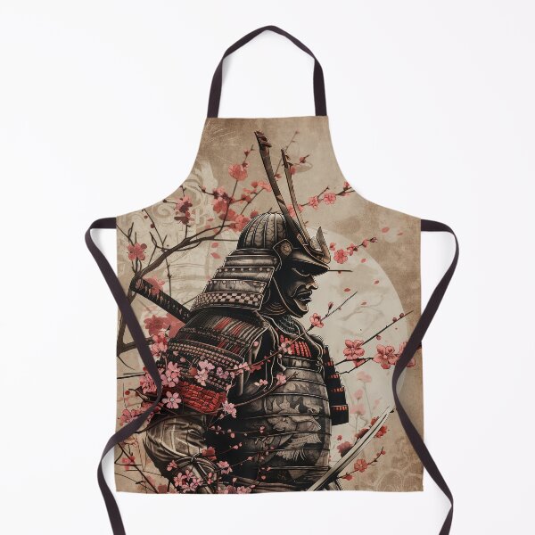 Item preview, Warrior's Pride: Detailed Portrait of a Japanese Samurai in Traditional Plate Armor designed and sold by Mullet Monkey.