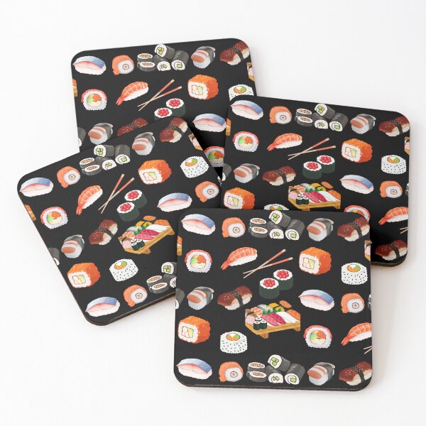 Item preview, Sushi Heaven Sashimi Nigiri Maki Sushi Rice Urimaki  designed and sold by Artography Designs.