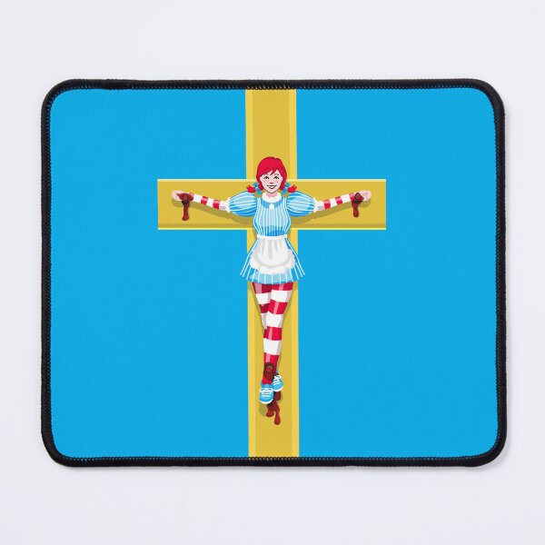 Item preview, Wendy Fast Food Queen Burger Crucify - 2.0 designed and sold by hellomalcolm.