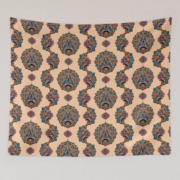 Item preview, Eiffel Tower pattern. Gifts for Lovers of Iconic Buildings designed and sold by LilianPixel.