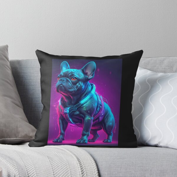 Item preview, Cyber Punk French Bulldog designed and sold by CandyApparel.