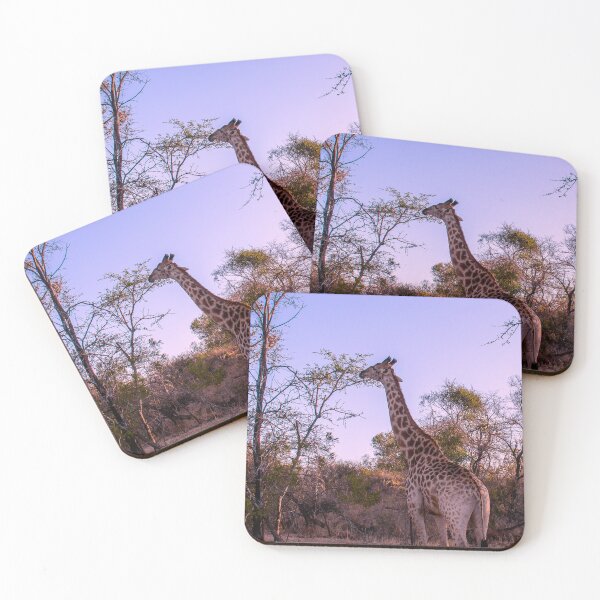 Item preview, Giraffe Grazes in the African Wilderness designed and sold by jrtwynam.