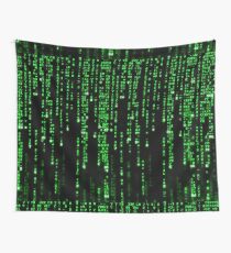 Matrix Binary Code Wall Tapestry