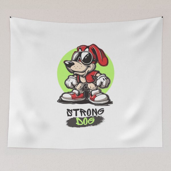 Item preview, Strong dog, Mighty dog, dog freedom designed and sold by Angpau.