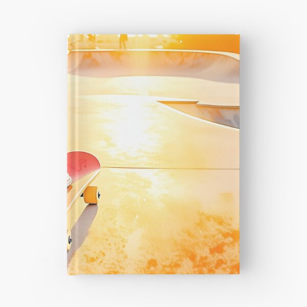 Item preview, Girl skater performs at a skatepark during sunset, with golden light casting long shadows designed and sold by homydesign.