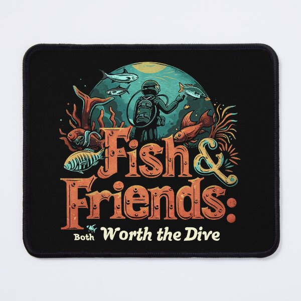 Item preview, Fish & Friends: Both are worth the dive designed and sold by FinFriends.