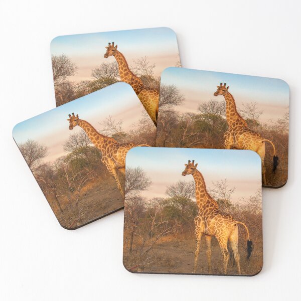 Item preview, Giraffe Poses for the Camera in the African Wild designed and sold by jrtwynam.