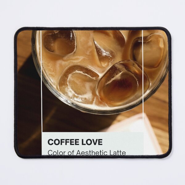 Item preview, Aesthetic latte coffee in pantone designed and sold by ElizabethCoelho.