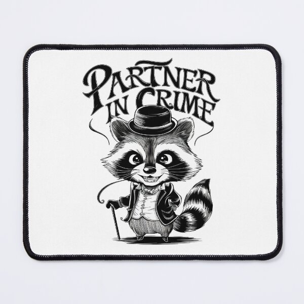 Item preview, Gentleman Bandit Raccoon designed and sold by SharpPenguin.