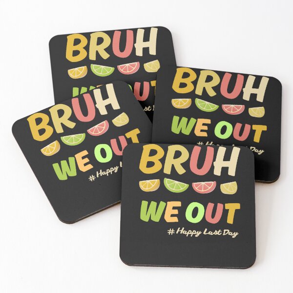 Item preview,  Bruh We Out Happy Last Day Of School Teacher Student summer vacation designed and sold by Manara  -Art.