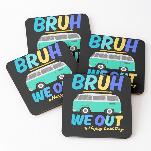 Item preview,   Bruh We Out Happy Last Day Of School Teacher Student summer vacation designed and sold by Manara  -Art.