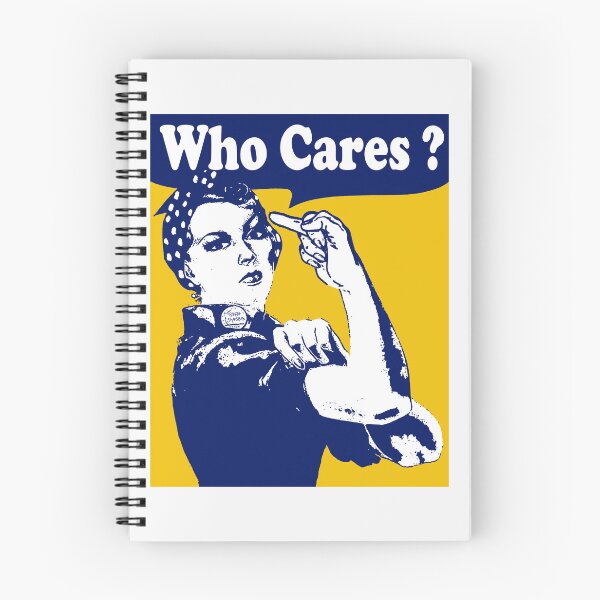 Item preview, Who Cares; Rosie Middlefinger Style; designed and sold by StickerApe.