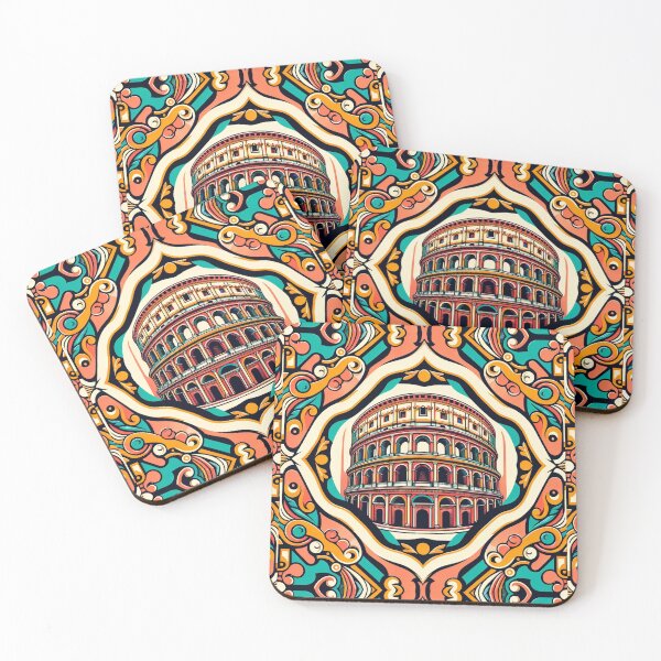 Item preview, Patron of the Colosseum in Rome. Gifts for Lovers of Iconic Buildings designed and sold by LilianPixel.