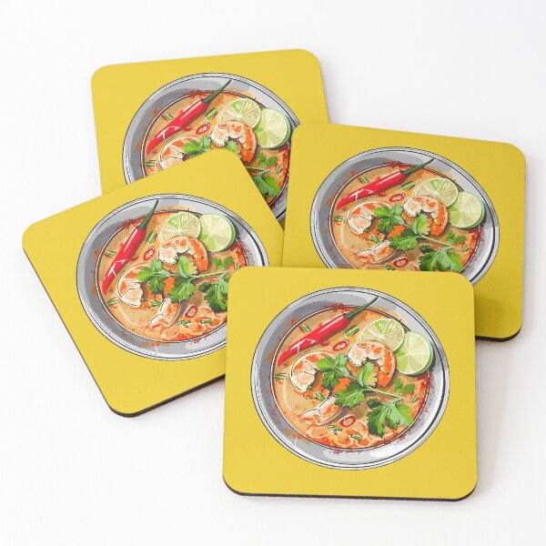 Item preview, Tom Yum Goong - spicy shrimp soup designed and sold by sakurashorty.