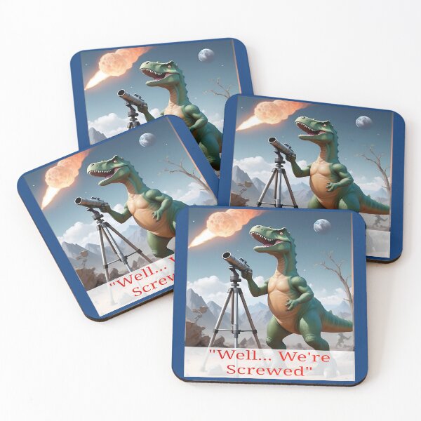 Item preview, The Dinosaurs Knew What Was Coming But...  designed and sold by Hall-O-Gram.
