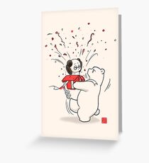 Living In The Present Greeting Card
