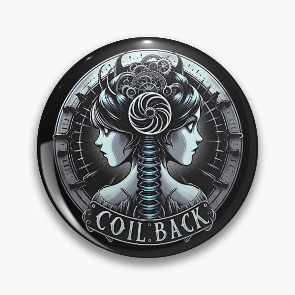 Artikelvorschau, Coilback Twin Biomechanical Girls - Band-Merch entworfen und verkauft von GhostMachine13.