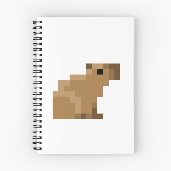Item preview, Capybara pixel art designed and sold by Hobbes2594.