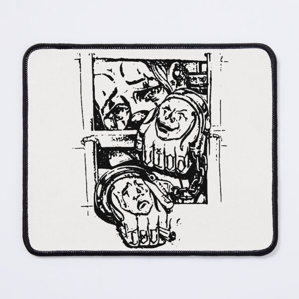 Item preview, Clown Behind Bars; Prison Tattoo; Hardcore Style; designed and sold by StickerApe.