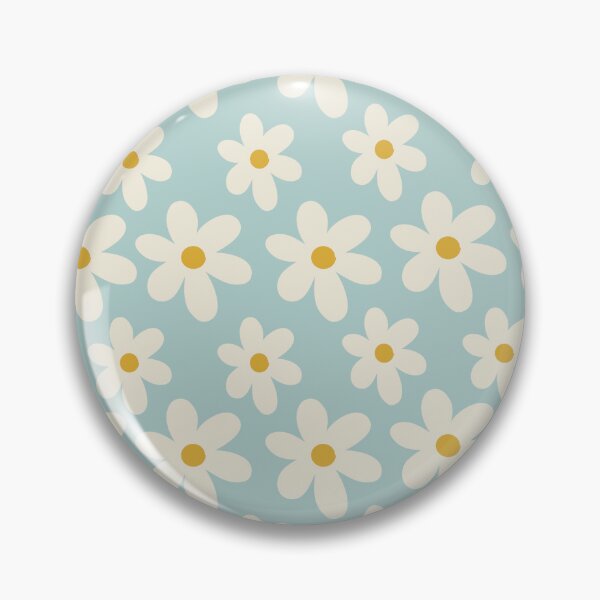 Item preview, Cute blue spring flowers pattern designed and sold by ElizabethCoelho.