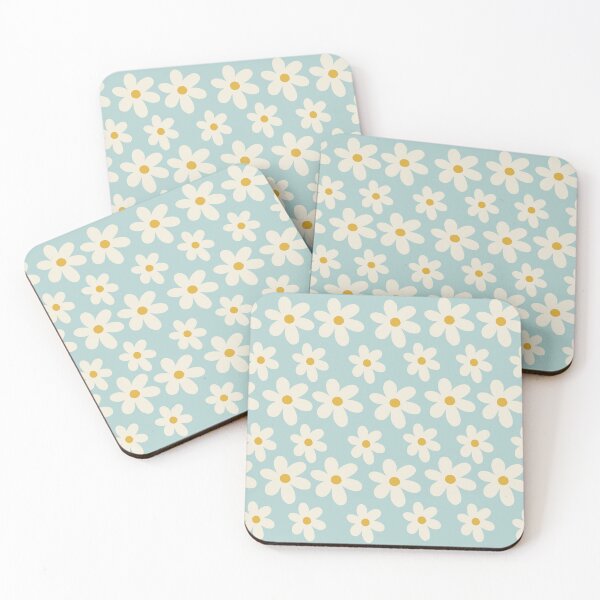 Item preview, Cute blue spring flowers pattern designed and sold by ElizabethCoelho.