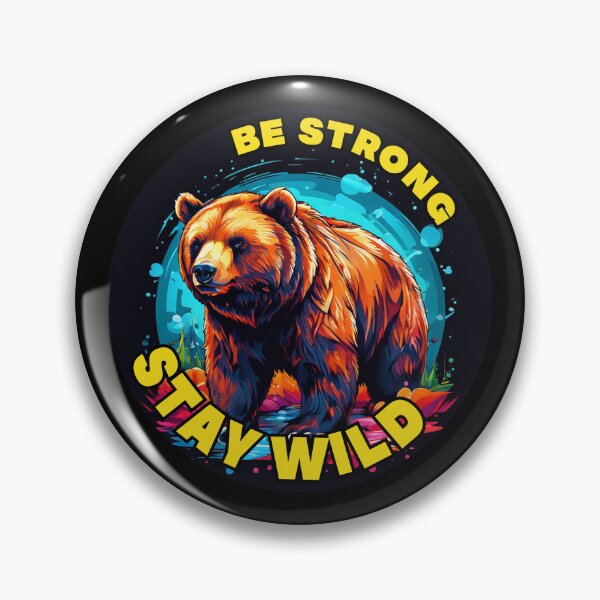 Item preview, BE STRONG STAY WILD designed and sold by arteseestampas.