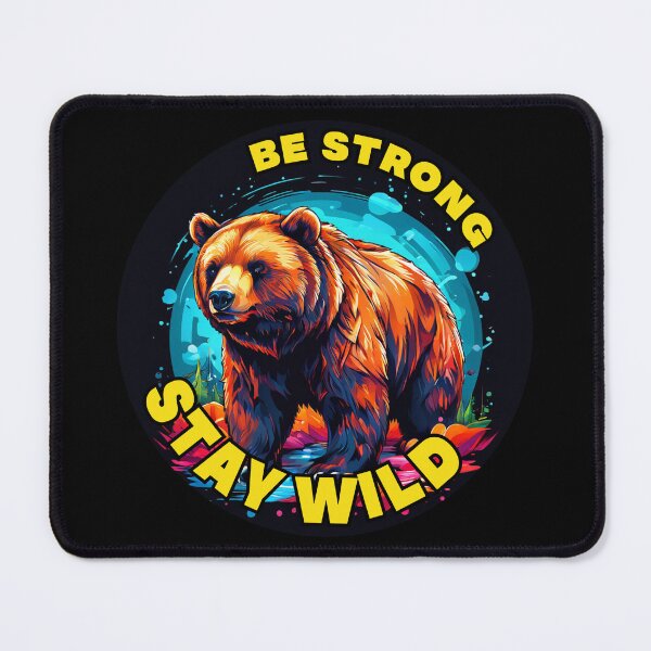 Item preview, BE STRONG STAY WILD designed and sold by arteseestampas.