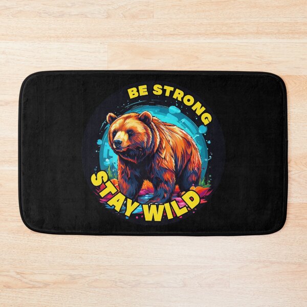 Item preview, BE STRONG STAY WILD designed and sold by arteseestampas.