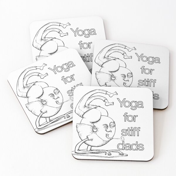 Item preview, Yoga for stiff dads designed and sold by Toupee3000.