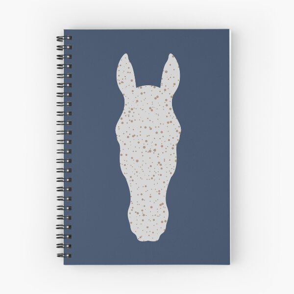 Item preview, Horse Head Silhouette in Fleabitten Color - "Spirit" designed and sold by Christina Conway.