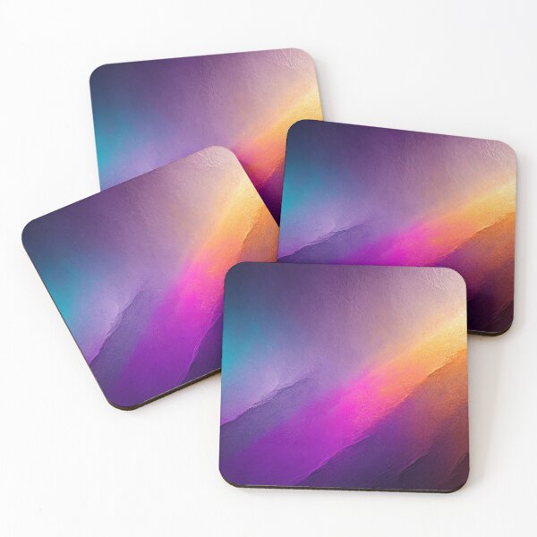 Item preview, Vibrant mix of purple, orange, and yellow hues create an abstract, cloud-like painting designed and sold by homydesign.