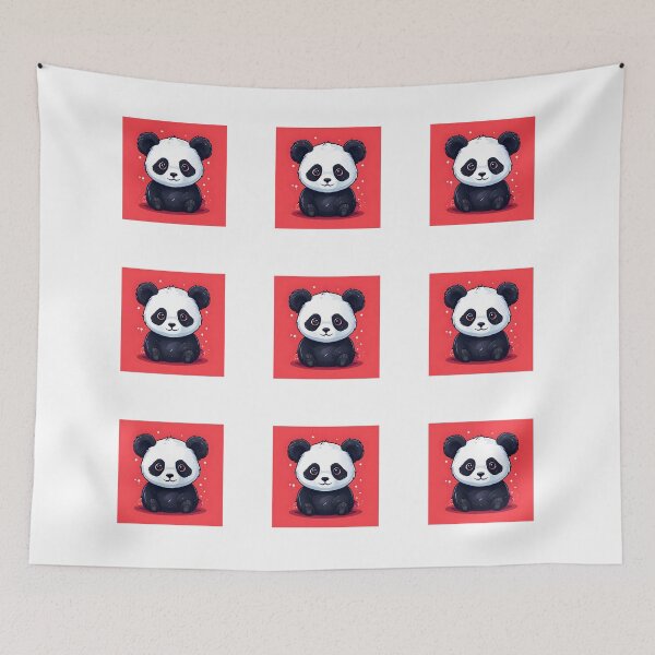 Item preview, Panda pack stickerpack designed and sold by Silviajones.