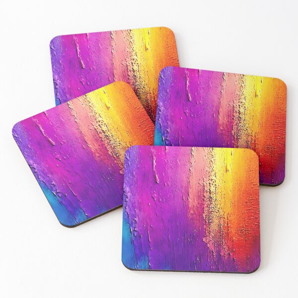 Item preview, Vibrant mix of purple, orange, and yellow hues create an abstract, cloud-like painting designed and sold by homydesign.