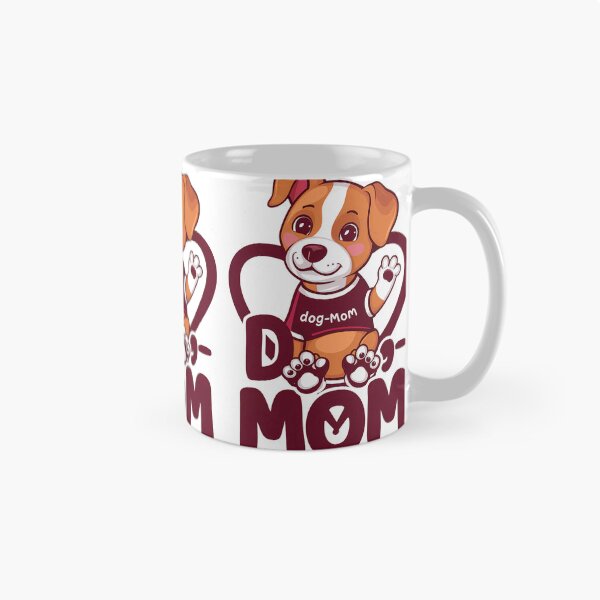 Item preview, Dog Mom Sticker, Cute Puppy with Heart, Fun Animal Lover Gift, Adorable Pet Decal, Car and Laptop Decoration designed and sold by WatermelonPink.