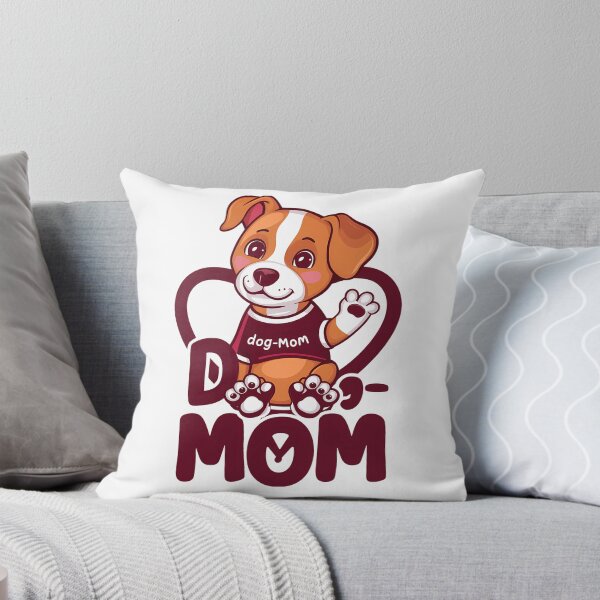 Item preview, Dog Mom Sticker, Cute Puppy with Heart, Fun Animal Lover Gift, Adorable Pet Decal, Car and Laptop Decoration designed and sold by WatermelonPink.