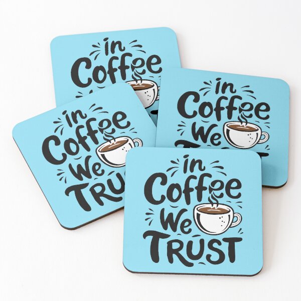 Item preview, In coffee we trust designed and sold by DoceVaga.