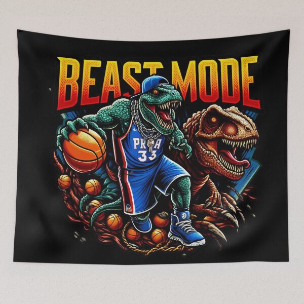 Item preview, Beast Mode Dribbling Dinosaur designed and sold by Mark Cannon.