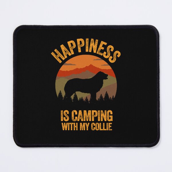 Item preview, Country Happiness Is Camping With My Border Collie designed and sold by Guarddogdrive.